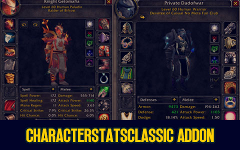 Season of Discovery Must Have Addon - CharacterStatsClassic